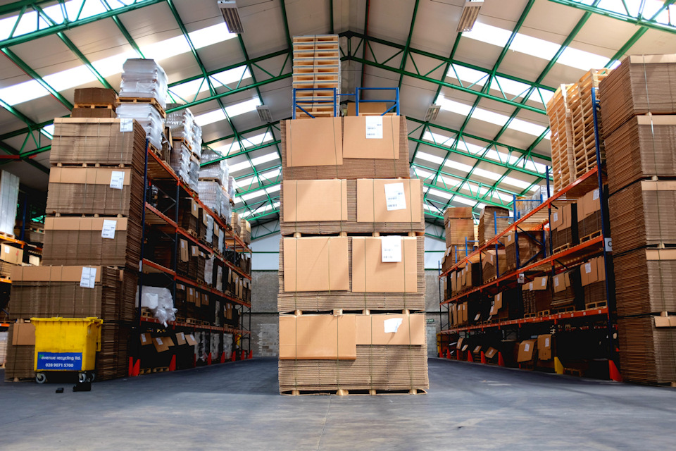 Frederick Jones warehouse - Packaging Companies Belfast